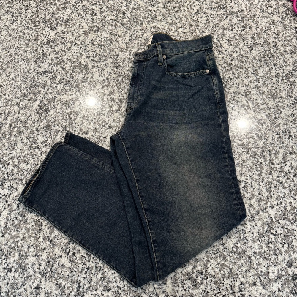 NWOT - Huckberry Flint and Tinder All-American Stretch Denim Straight in Overdye - Picture 7 of 9